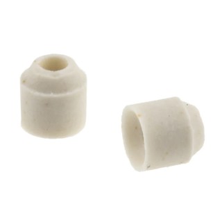 RS PRO White Ceramic Bead 1.5mm Bore Maximum Operating Temperature 1200°C 536-4062