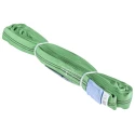 RS PRO 3 m Green Polyester Round Lifting Sling, Safe Working Load 1.6 t, Straight Pull Load 2 t, Endless End Type 124-4862