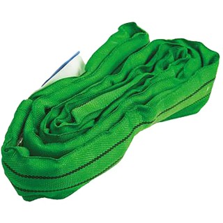 RS PRO 6 m Green Polyester Round Lifting Sling, 2 t Safe Working Load 124-4865