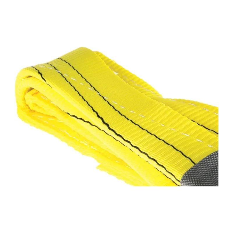 RS PRO 2 m Yellow Polyester Duplex Webbing Lifting Sling, 3t Capacity 124-4880