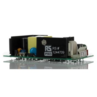 RS PRO Switching Power Supply 12V dc, 60W, Panel Mount, 230V ac Input SA60 124-4709