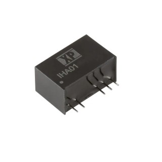 XP Power Isolated DC/DC Converter 9V DC 30mA, 9.9V Max Input, 8.1V Min Input, 1W Through Hole SIP7 Package IHA01