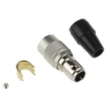 Hirose Circular Connector Miniature Socket, 6 Contacts, 100V, 2A, Push Pull Termination HR10A-7P-6S(73)