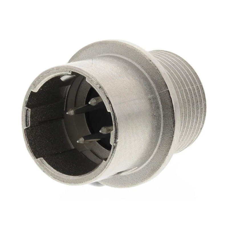 Hirose Circular Connector 4 Contacts Panel Mount Miniature Socket Male Push Pull 100V 2A HR10A-7R-4P(73)