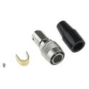 Hirose Circular Connector, Miniature Size, 12 Contacts, Cable Mount Plug, Female, HR10 Series HR10A-10P-12S(73)