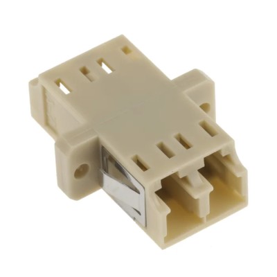 TE Connectivity LC to LC Multimode Duplex Fibre Optic Adapter, 0.1dB Insertion Loss 536-7623