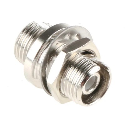 TE Connectivity Fibre Optic Adapter FC to FC Single Mode Simplex Ceramic Housing White 0.1dB Insertion Loss 536-7718