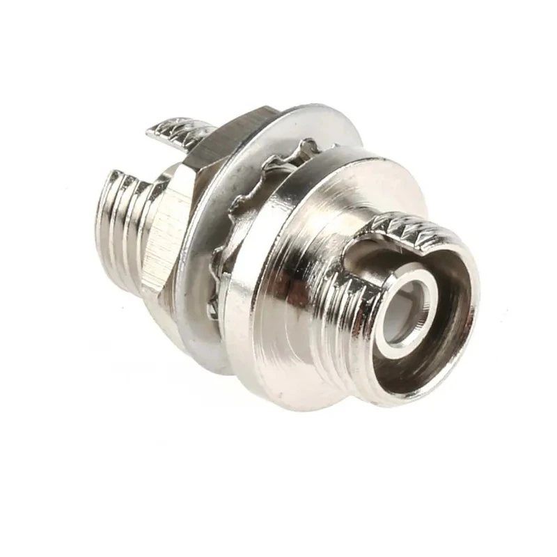 TE Connectivity Fibre Optic Adapter FC to FC Single Mode Simplex Ceramic Housing White 0.1dB Insertion Loss 536-7718
