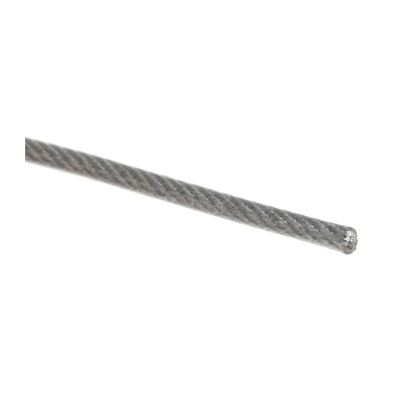 RS PRO Galvanised Steel Wire Rope 1.8 mm Diameter 100 m Length Safe Working Load 45 kg 124-4748