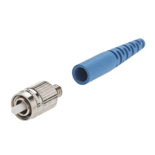 RS PRO FC PC Single Mode Simplex Fibre Optic Connector 125 μm Fibre Size, 0.3dB Insertion Loss 536-8086