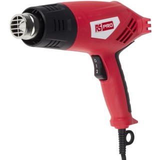 RS PRO Corded Heat Gun 1.6 kW 240 V 500 °C max Air Flow 550 L/min EOT0202