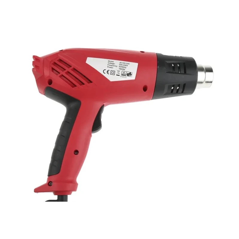 RS PRO Corded Heat Gun 1.6 kW 240 V 500 °C max Air Flow 550 L/min EOT0202