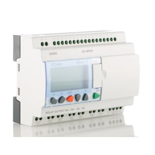 Crouzet Millenium 3 Series 16-Input Analogue and Digital Logic Module, 10 Relay Outputs, 24V DC, 8A Output Current 88970161