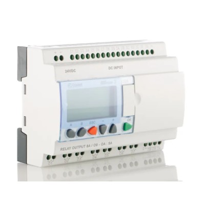 Crouzet Millenium 3 Series 16-Input Analogue and Digital Logic Module, 10 Relay Outputs, 24V DC, 8A Output Current 88970161