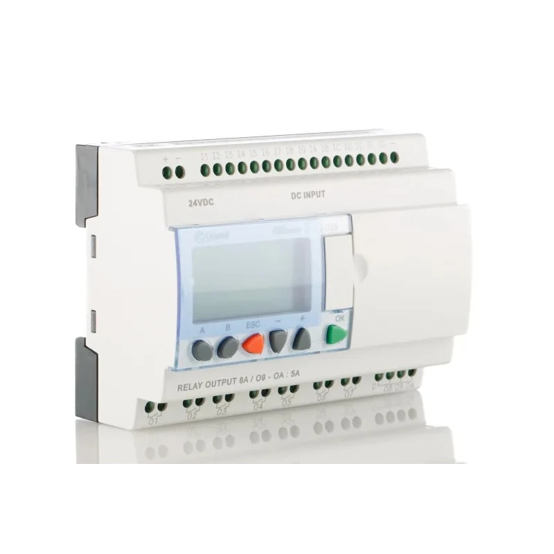 Crouzet Millenium 3 Series 16-Input Analogue and Digital Logic Module, 10 Relay Outputs, 24V DC, 8A Output Current 88970161