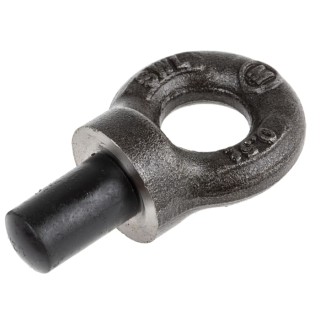 RS PRO Steel Collar Eye Bolt 1/2 in UNC Thread 23 mm Thread Length 20 mm Eye Diameter 0.5 t Working Load Limit 124-4835