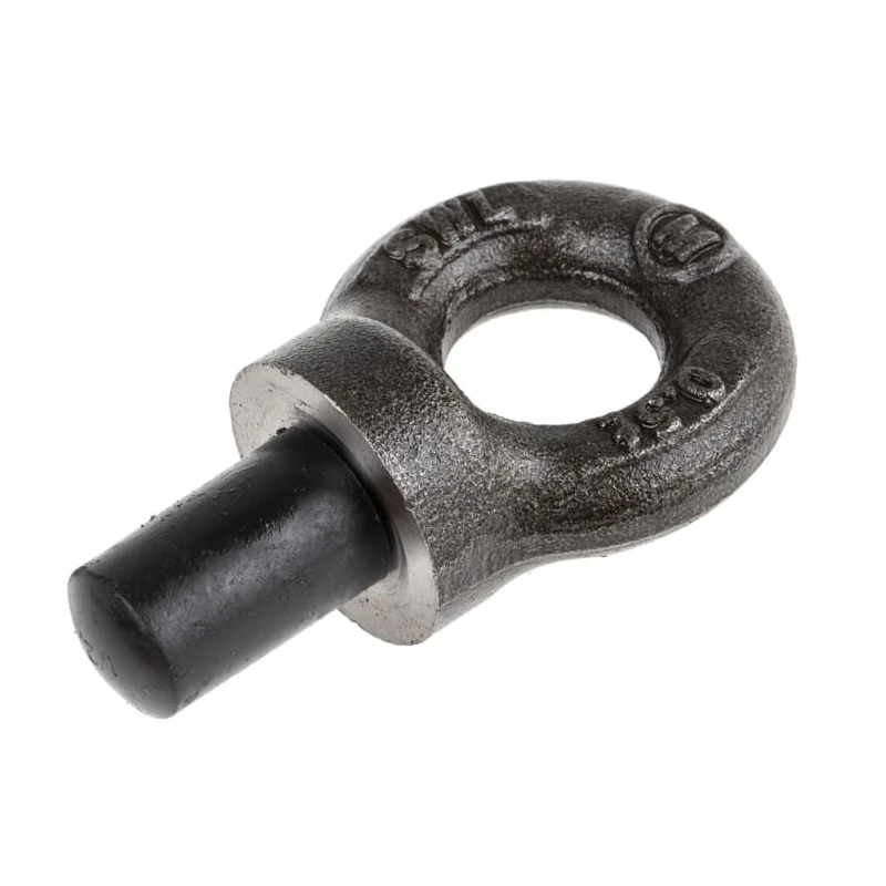RS PRO Steel Collar Eye Bolt 1/2 in UNC Thread 23 mm Thread Length 20 mm Eye Diameter 0.5 t Working Load Limit 124-4835