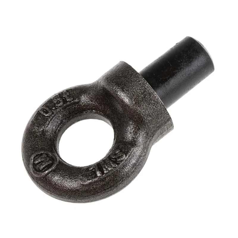 RS PRO Steel Collar Eye Bolt 1/2 in UNC Thread 23 mm Thread Length 20 mm Eye Diameter 0.5 t Working Load Limit 124-4835