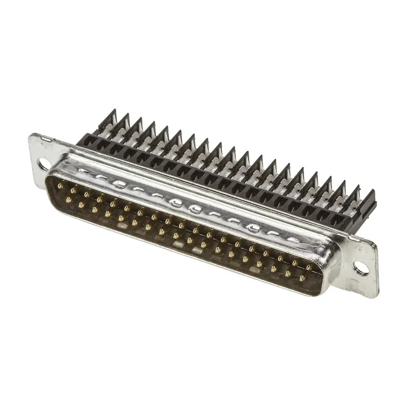 TE Connectivity Amplimite HDE-20 37 Way Straight 2.76 mm Pitch Cable D-Sub Connector Male 1-745498-5