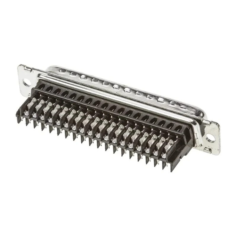 TE Connectivity Amplimite HDE-20 37 Way Straight 2.76 mm Pitch Cable D-Sub Connector Male 1-745498-5