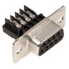TE Connectivity Amplimite HDE-20 9 Way Straight 2.743 mm Pitch Cable D-Sub Connector Female 1-745491-7