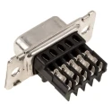TE Connectivity Amplimite HDE-20 9 Way Straight 2.743 mm Pitch Cable D-Sub Connector Female 1-745491-7