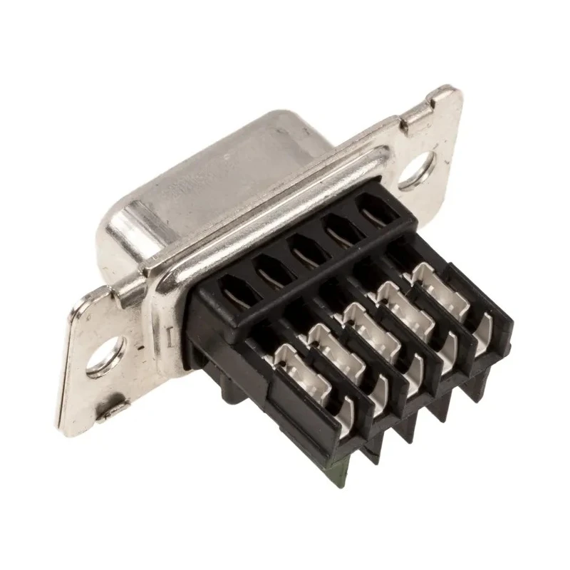 TE Connectivity Amplimite HDE-20 9 Way Straight 2.743 mm Pitch Cable D-Sub Connector Female 1-745491-7