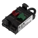 Eaton RMQ Titan M22 Series Contact Block 25V 4A Current Rating 1 NO/1 NC Push-in Terminal 180793 M22-FK01SMC10