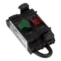 Eaton RMQ Titan M22 Series Contact Block 25V 4A Current Rating 1 NO/1 NC Push-in Terminal 180793 M22-FK01SMC10