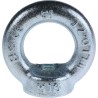 RS PRO Carbon Steel Zinc Plated Eye Nut M16 Thread 63 mm Diameter 0.7 t Working Load Limit 124-4843