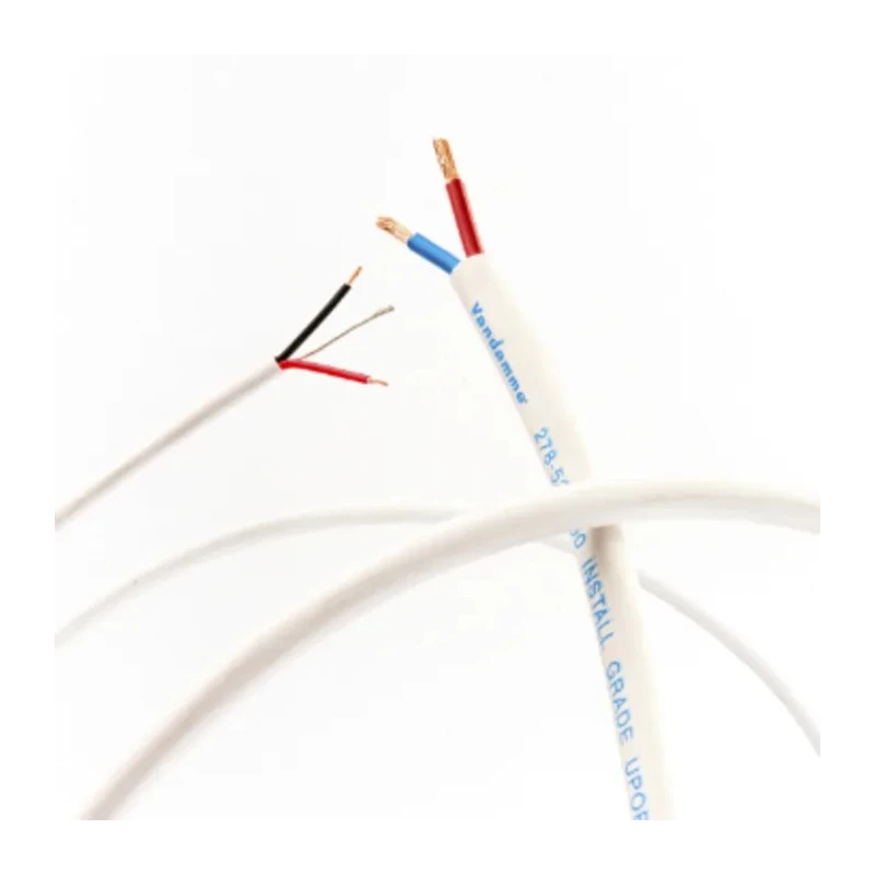 Van Damme Ecoflex Series 1 Screened Audio Cable 1 Pair 100 m White 278-401-090
