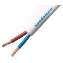 Van Damme 2 Core Low Smoke Zero Halogen Audio Cable White 100 m 278-515-090