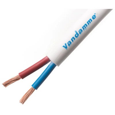 Van Damme 2 Core Low Smoke Zero Halogen Audio Cable White 100 m 278-515-090