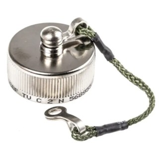 Amphenol Socapex USBF Dust Cap for USB TV Harsh Environment Jam Nut Receptacles USBF TVC 7 N