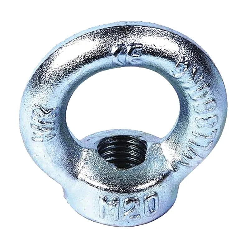 RS PRO Carbon Steel Zinc Plated Eye Nut M20 Thread 16 mm Thread Length 72 mm Eye Outside Diameter 1.2t Load 124-4844