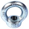 RS PRO Carbon Steel Zinc Plated Eye Nut M20 Thread 16 mm Thread Length 72 mm Eye Outside Diameter 1.2t Load 124-4844