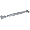 RS PRO Galvanised Jaw to Jaw Rigging Screw 12 mm Thread, 0.7t Working Load Limit 124-4845