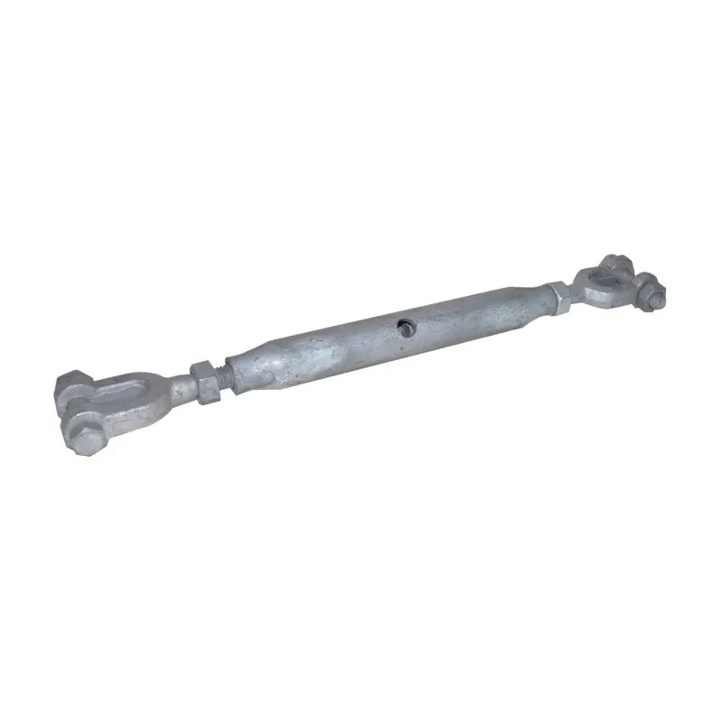 RS PRO Galvanised Jaw to Jaw Rigging Screw 12 mm Thread, 0.7t Working Load Limit 124-4845