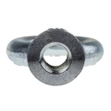 RS PRO Carbon Steel Zinc Plated Eye Nut M20 Thread 16 mm Thread Length 72 mm Eye Outside Diameter 1.2t Load 124-4844