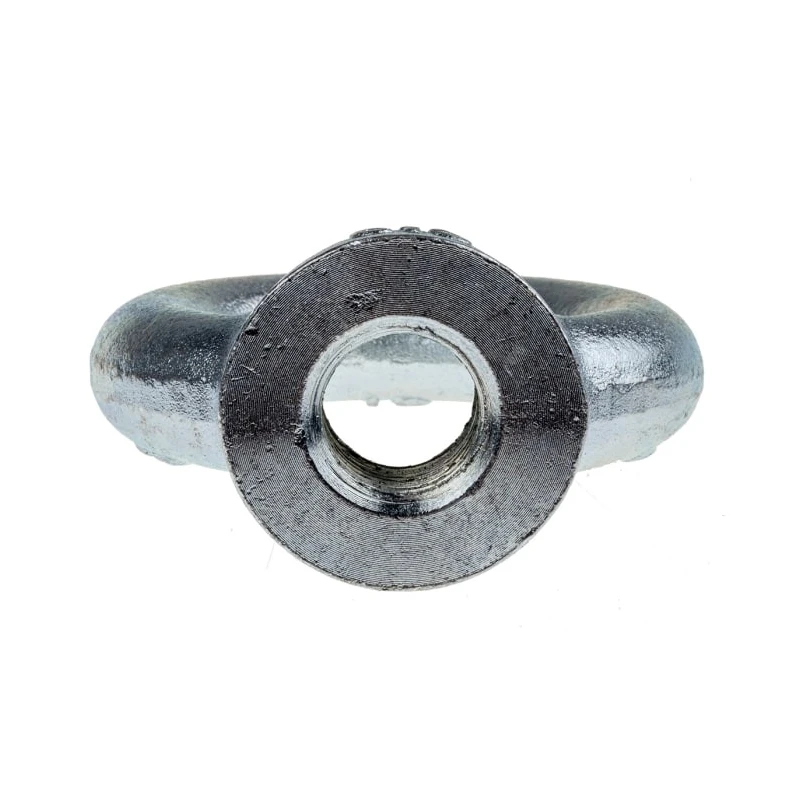 RS PRO Carbon Steel Zinc Plated Eye Nut M20 Thread 16 mm Thread Length 72 mm Eye Outside Diameter 1.2t Load 124-4844
