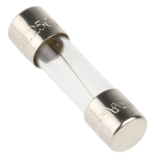 Eaton 5A Fast Acting Glass Cartridge Fuse 5 x 20 mm 250V AC S500-5-R