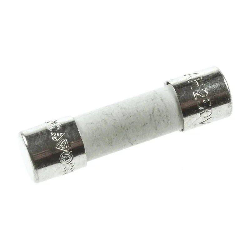 Eaton 2.5A T Ceramic Cartridge Fuse, 5 x 20 mm, 250V AC, Time Delay S505-2.5-R