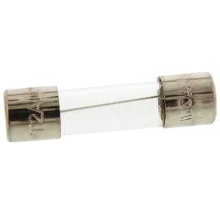 Eaton Cartridge Fuse 2A Current Rating, 5 x 20 mm Glass Body, Time Delay, 250V AC S506-2-R