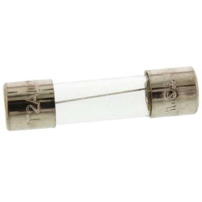 Eaton Cartridge Fuse 2A Current Rating, 5 x 20 mm Glass Body, Time Delay, 250V AC S506-2-R