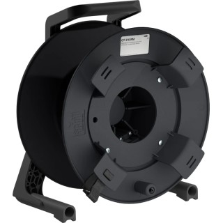 RS PRO Rubber Empty Cable Reel, 30 m Capacity, 12 mm Cable Diameter, 367 mm Height, 310 mm Diameter 124-5323
