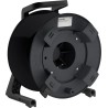 RS PRO Rubber Empty Cable Reel, 30 m Capacity, 12 mm Cable Diameter, 367 mm Height, 310 mm Diameter 124-5323