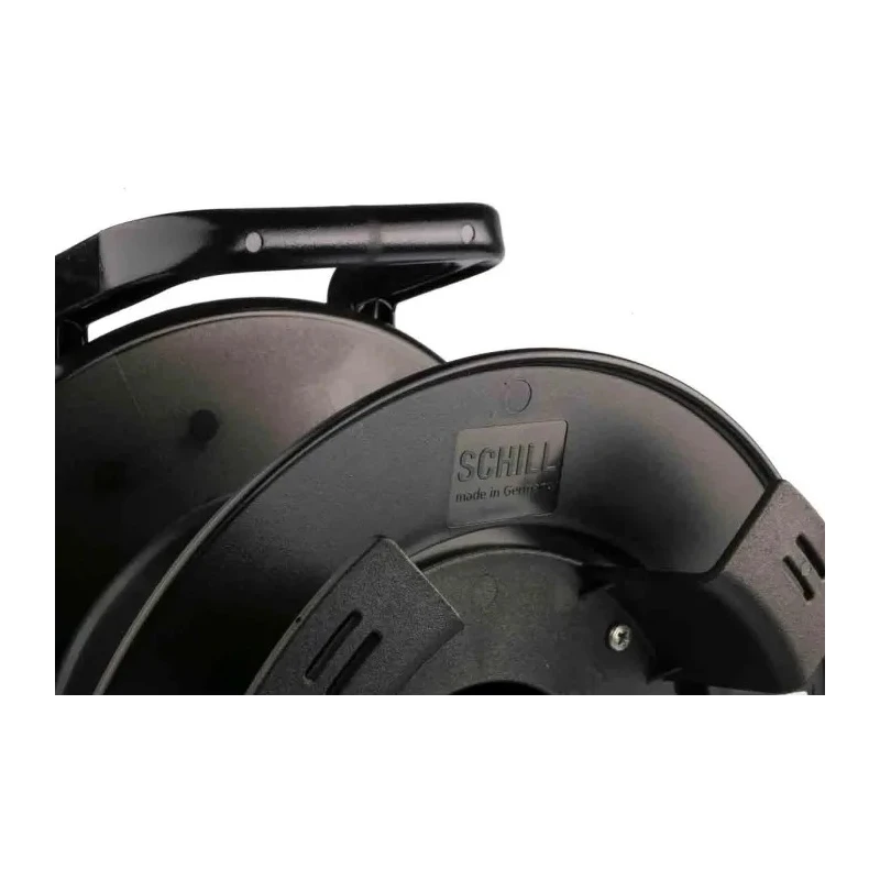 RS PRO Rubber Empty Cable Reel, 30 m Capacity, 12 mm Cable Diameter, 367 mm Height, 310 mm Diameter 124-5323