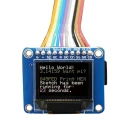 Adafruit Industries Mini Colour OLED 0.96 inch 16-bit 96x64 Pixel SPI Display with MicroSD Card Holder 684