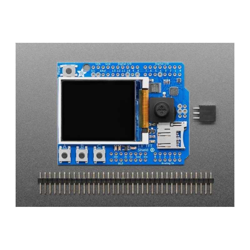 ADAFRUIT INDUSTRIES Arduino Compatible Colour LCD Display 1.8 in SPI Interface Model 802