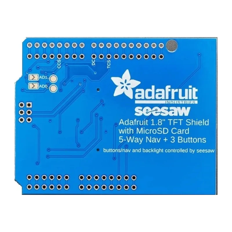 ADAFRUIT INDUSTRIES Arduino Compatible Colour LCD Display 1.8 in SPI Interface Model 802